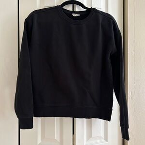 Pact Black Crew Neck Sweater Soft Organic Cotton